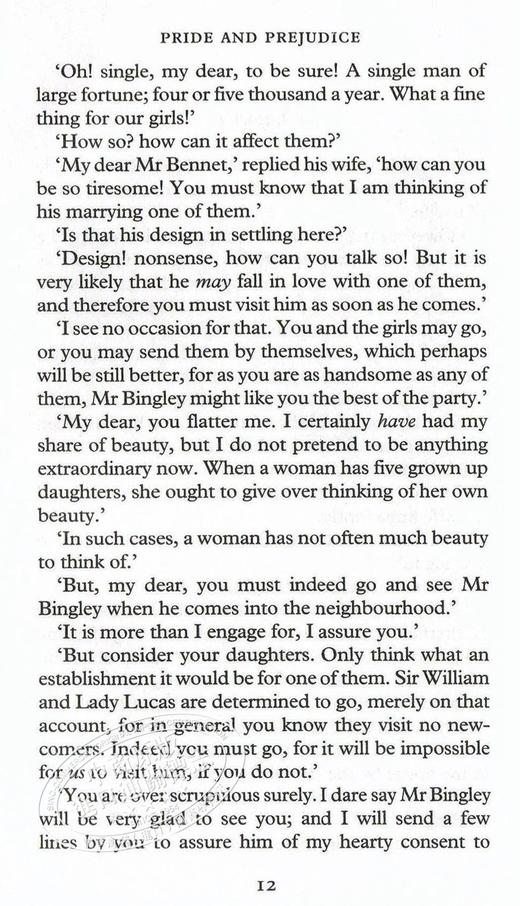 【中商原版】Collectors Library系列：傲慢与偏见 英文原版 Austen, Jane Macmillan UK 英文文学 商品图3