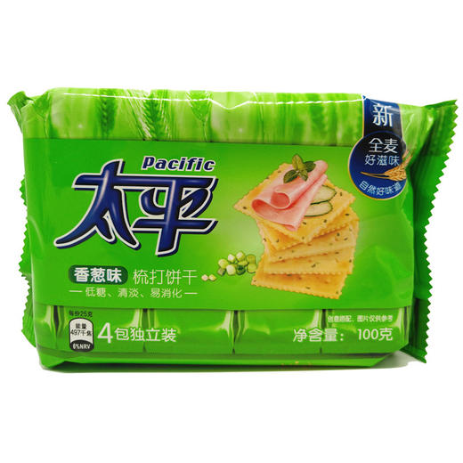 太平香葱梳打饼干100g 商品图0