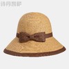 【服饰鞋包】可折叠防晒帽子沙滩太阳帽子女夏天遮阳帽韩版草帽子 商品缩略图3