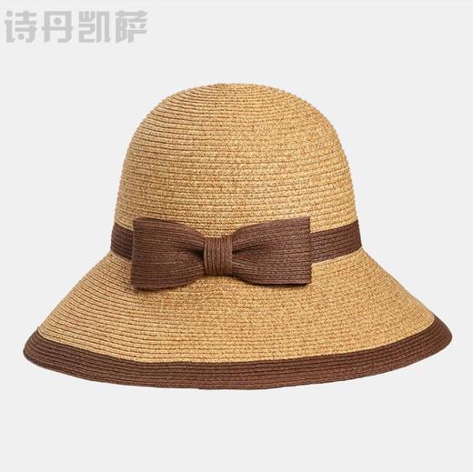 【服饰鞋包】可折叠防晒帽子沙滩太阳帽子女夏天遮阳帽韩版草帽子 商品图3
