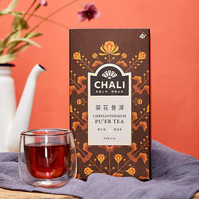 【2件82折】CHALI茶里菊花普洱 袋泡茶 54g（18包/盒）