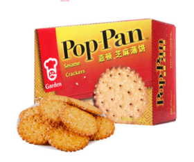 嘉顿芝麻薄饼干225g