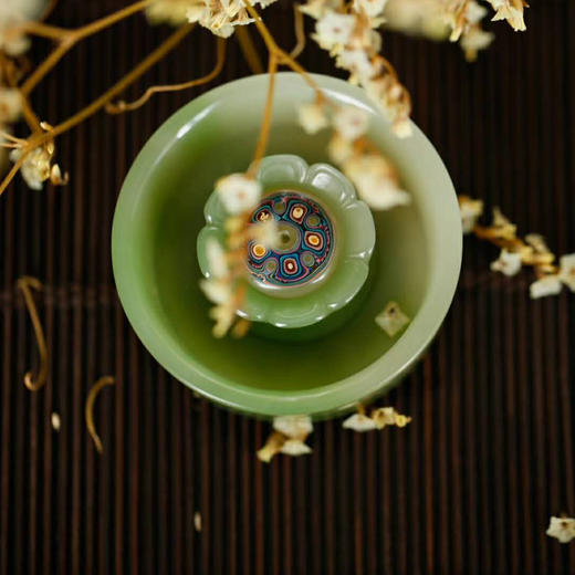和田玉（青玉/青白玉）香插 商品图7