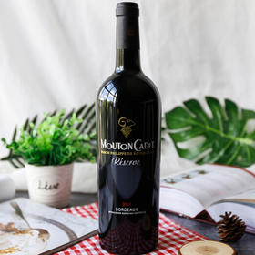 法国菲利普罗思柴尔德男爵木桐嘉棣珍藏波尔多红葡萄酒（1箱6瓶装）