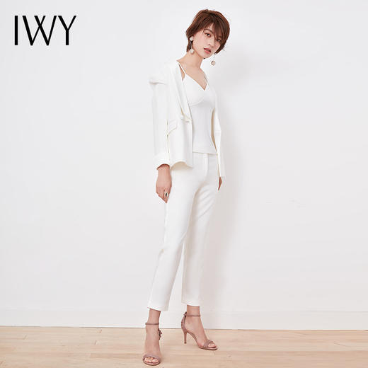 IWY/ 白色西服西裤套装CP307 商品图3