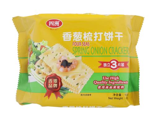 四洲香葱梳打饼干100g 商品图0