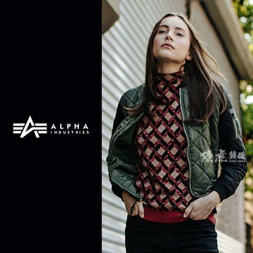 美国阿尔法Alpha MA-1 女装钻石夹克防寒棉服外套MA1休闲飞行夹克 商品图0