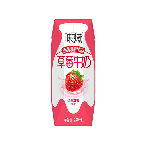 味可滋草莓、香蕉、咖啡、巧克力牛奶（240ml*12盒） 商品图1