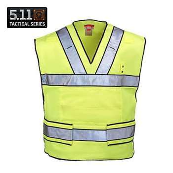 美国5.11正品 战术反光背心 交通骑行安全 马甲 49001 商品图0