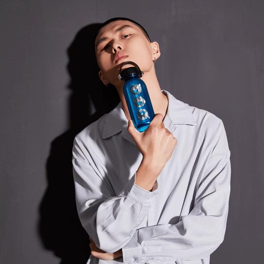 NONOO潮酷夏季玻璃杯杯子 专利杯型 金属镜面 超有范儿 400ml 商品图2