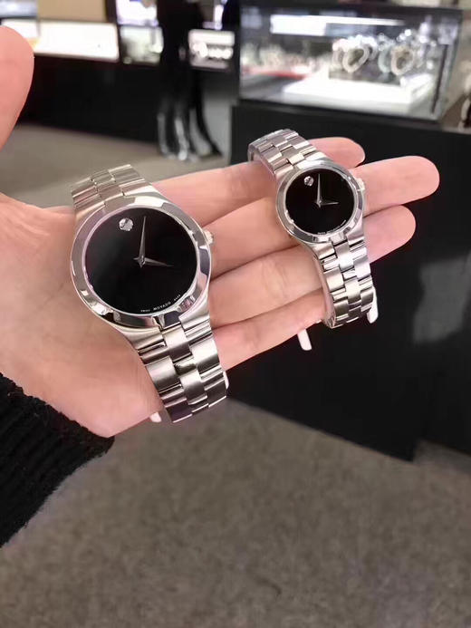 艺术品般的存在！ Movado 摩凡陀经典博物馆系列银色腕表 商品图2