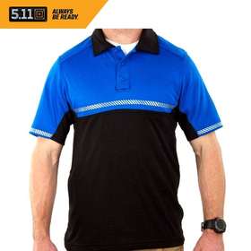 满减活动 XS（105斤以下）美国5.11 71009 骑行短袖polo休闲衬衫 速干衣 带荧光条