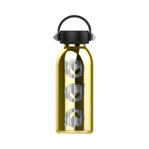 NONOO潮酷夏季玻璃杯杯子 专利杯型 金属镜面 超有范儿 400ml 商品图5