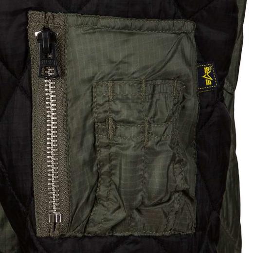 美国阿尔法Alpha MA-1 女装钻石夹克防寒棉服外套MA1休闲飞行夹克 商品图3