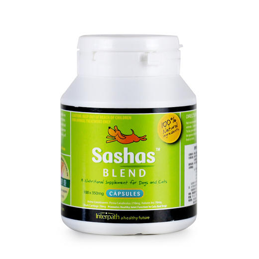 Sashas萨沙宠物关节精华胶囊100粒 商品图0