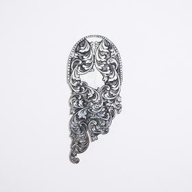 意大利雕金 经典卷草纹 书签○悦物Jewelry