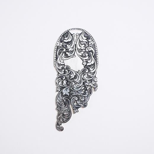 意大利雕金 经典卷草纹 书签○悦物Jewelry 商品图0