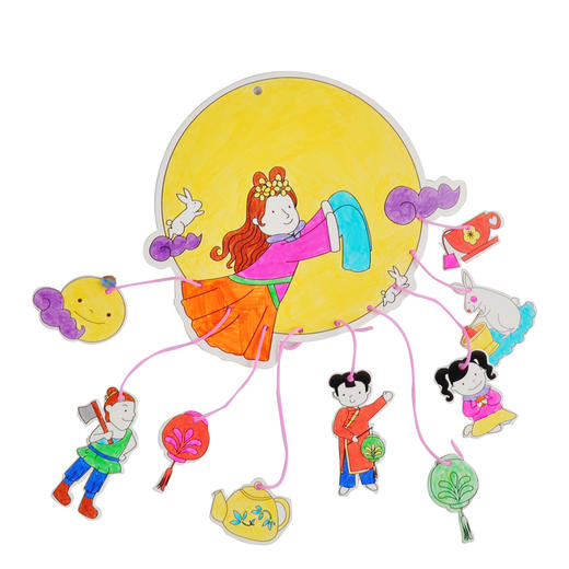 幼儿园课堂手工DIY中秋节国庆礼盒包 商品图1