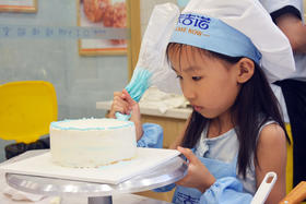 航海店亲子蛋糕DIY体验课程