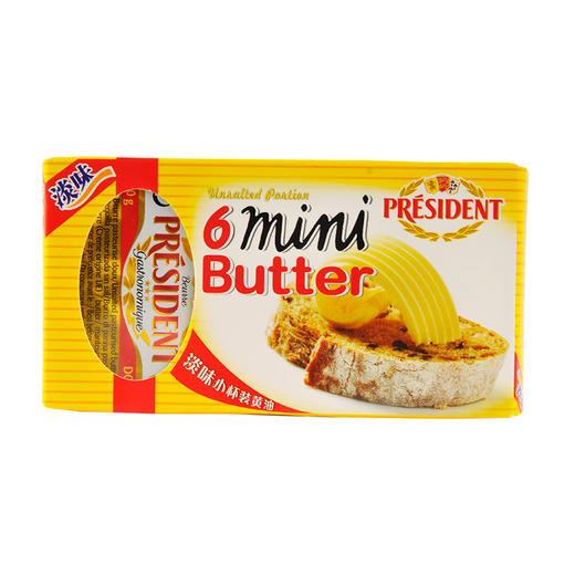 总统牌淡味小杯装黄油10g*6 商品图0