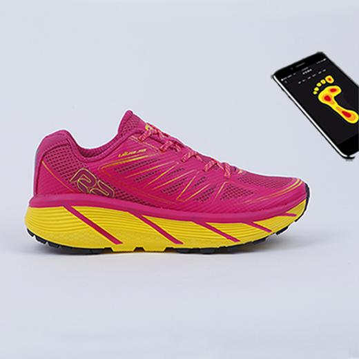 R2女款 iOS版压感智能跑鞋 让你拥有科学跑姿 玫红/亮黄 商品图0