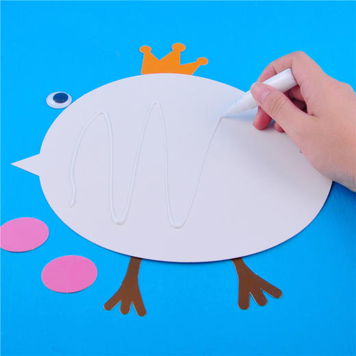 幼儿园课堂手工DIY彩色动物薄纸材料包 商品图3