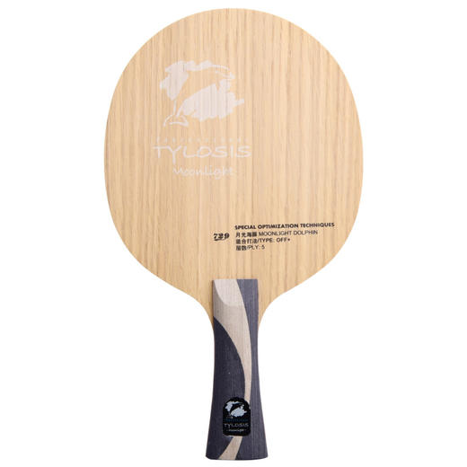友谊729乒乓球底板阳光月光星光海豚纯木乒乓球拍弧圈型 商品图4