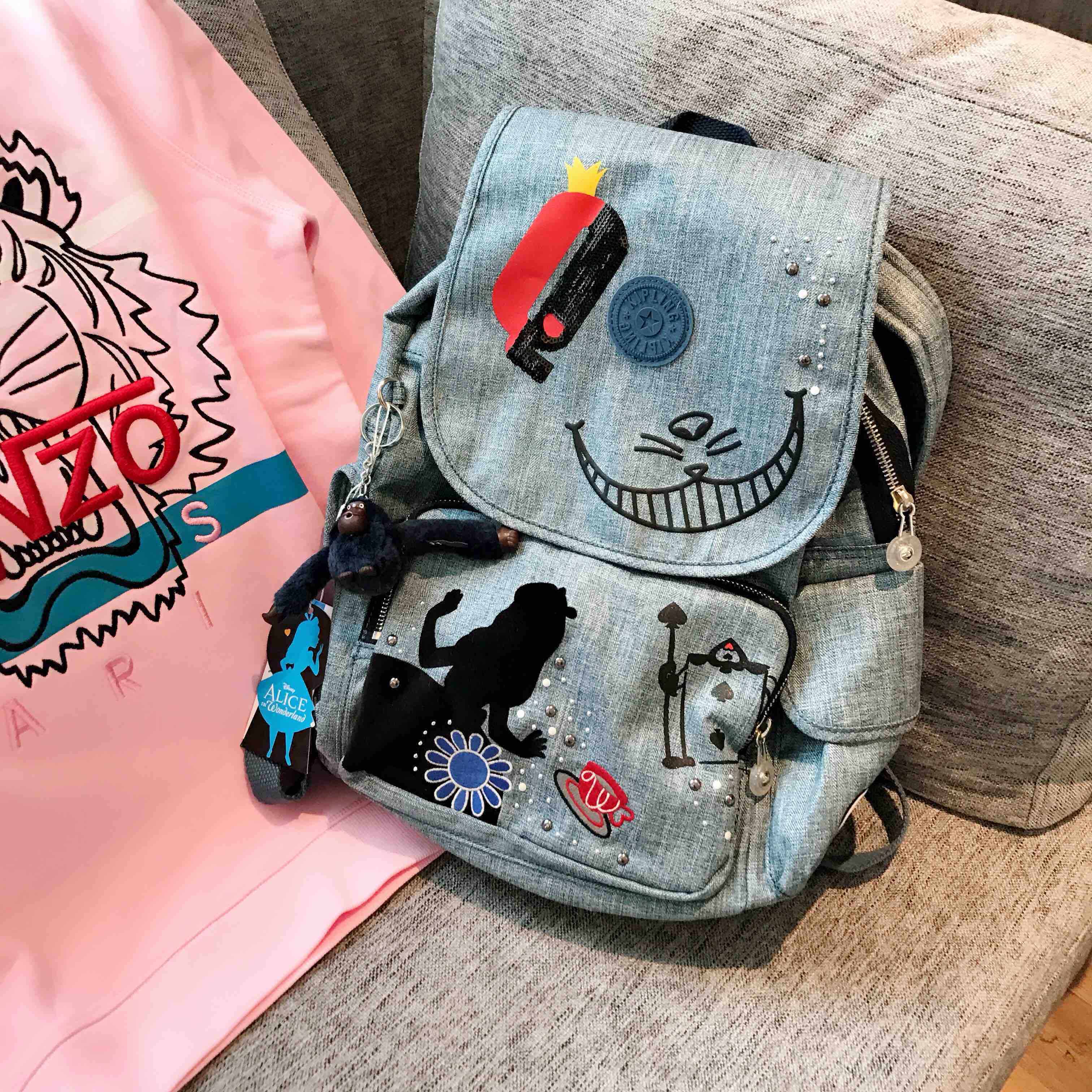 现货正品的猴子背包kipling