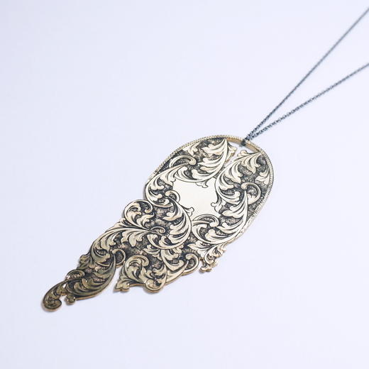 意大利雕金 经典卷草纹 书签○悦物Jewelry 商品图2