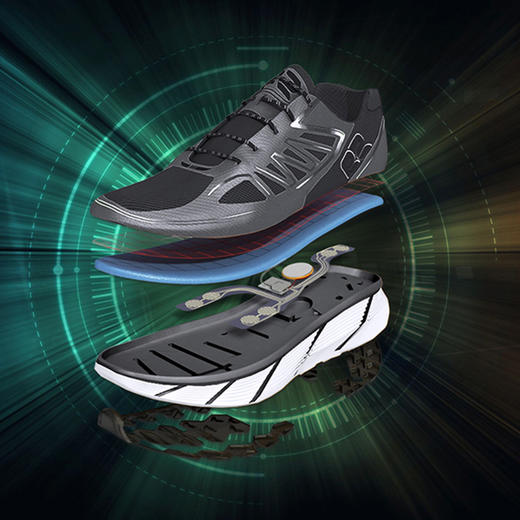 R2女款  iOS版压感智能跑鞋 让你拥有科学跑姿 黑/银/白 商品图2
