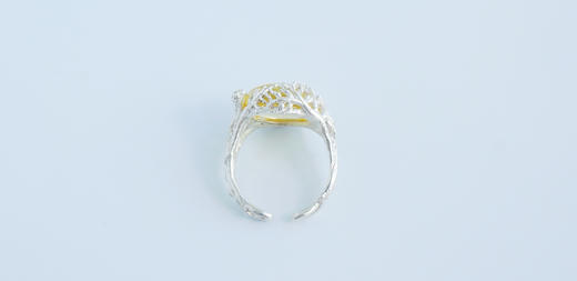 Summer Garden 系列 琥珀 植物戒指○悦物Jewelry 商品图8
