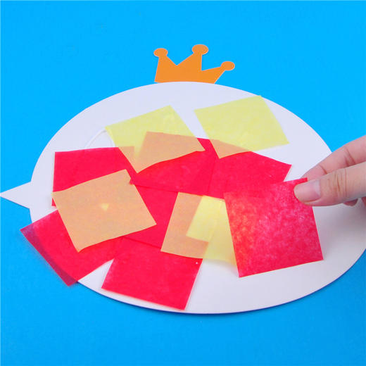 幼儿园课堂手工DIY彩色动物薄纸材料包 商品图5