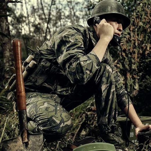 经典复刻龙牙反击战大五叶迷彩上衣
