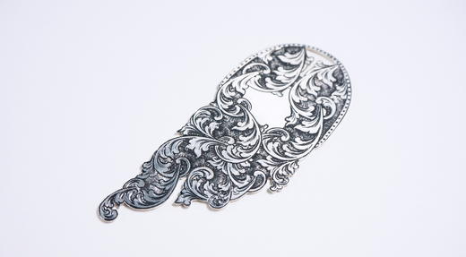 意大利雕金 经典卷草纹 书签○悦物Jewelry 商品图4