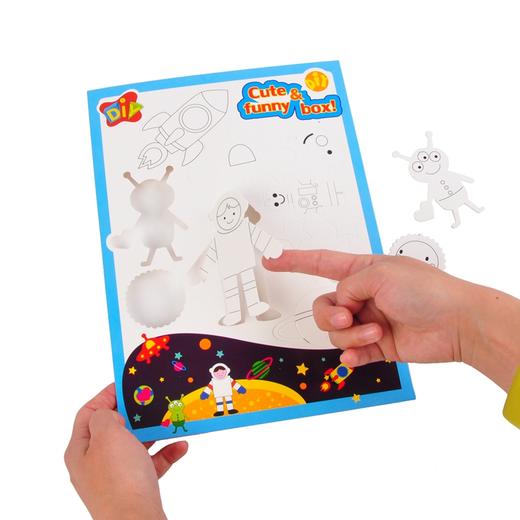 太空梦想馆 手工DIY幼儿园手工场景区角游戏活动材料美可DIY创意 商品图7