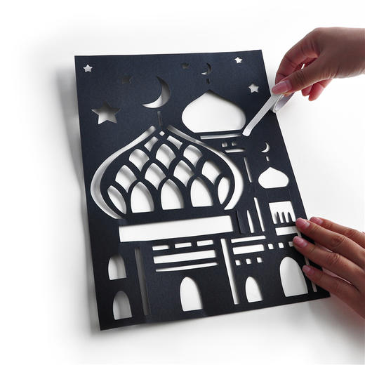 幼儿园课堂手工DIY创意美工马来教堂材料包 商品图3