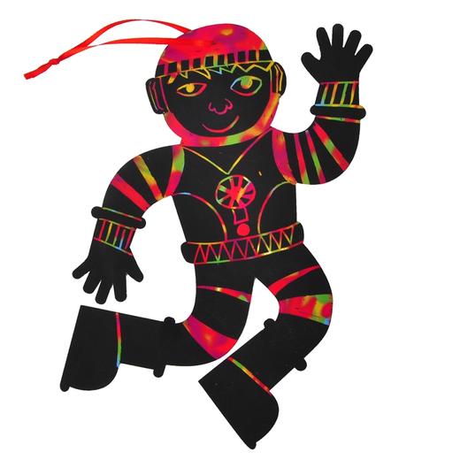 幼儿园课堂手工DIY美卡创意太空刮刮卡材料包 商品图6