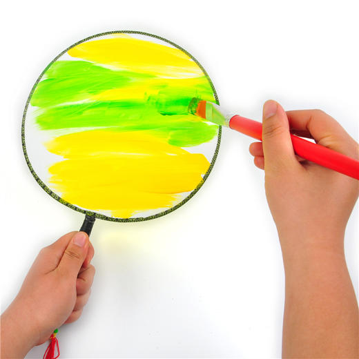 幼儿园课堂手工DIY美丽的宫扇布料材料包 商品图8