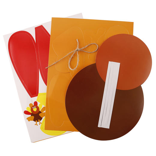 幼儿园课堂手工DIY火鸡挂饰材料包 商品图4