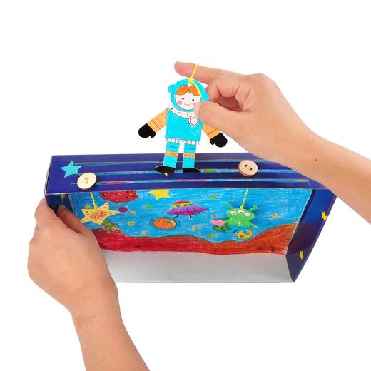 太空梦想馆 手工DIY幼儿园手工场景区角游戏活动材料美可DIY创意 商品图12