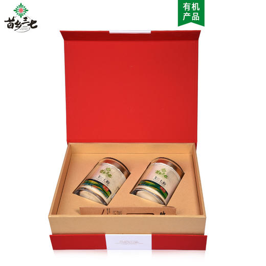 出口品牌苗乡三七  云南文山三七粉超细粉生粉300g礼盒装   商品图2