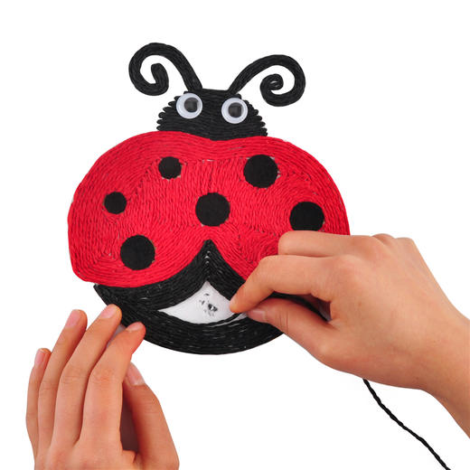 幼儿园课堂手工DIY创意手工绕线瓢虫材料包 商品图8