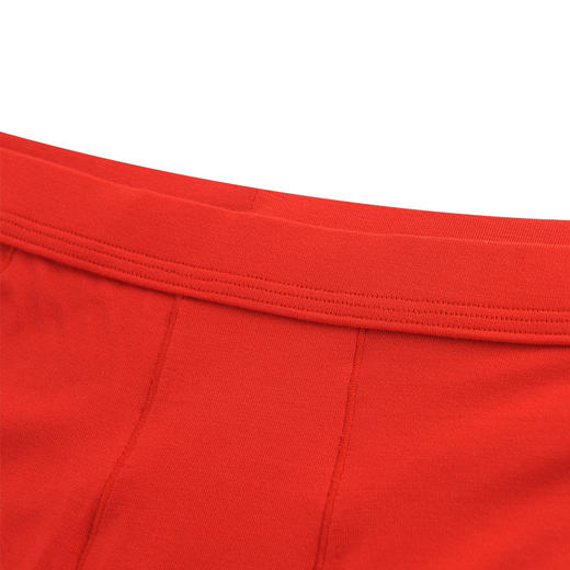 竹纤维红内裤 本命年平角裤（3条） 商品图2