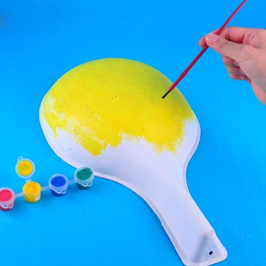 幼儿园课堂手工DIY绘画白胚马勺材料包 商品图5