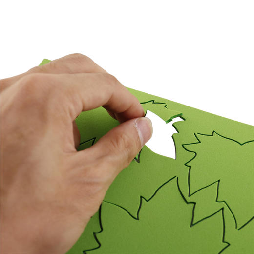 幼儿园课堂手工DIY枫叶EVA环吊饰材料包 商品图4