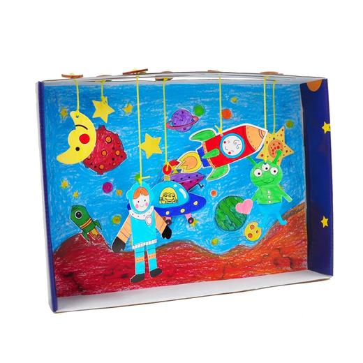 太空梦想馆 手工DIY幼儿园手工场景区角游戏活动材料美可DIY创意 商品图0