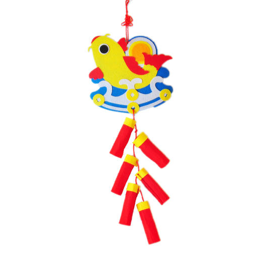 幼儿园课堂手工DIY创意手工无纺布春节挂饰材料包 商品图6