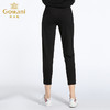 乔万尼春季休闲系带韩版修身黑色哈伦裤EB3F261 商品缩略图2