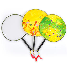 幼儿园课堂手工DIY美丽的宫扇布料材料包