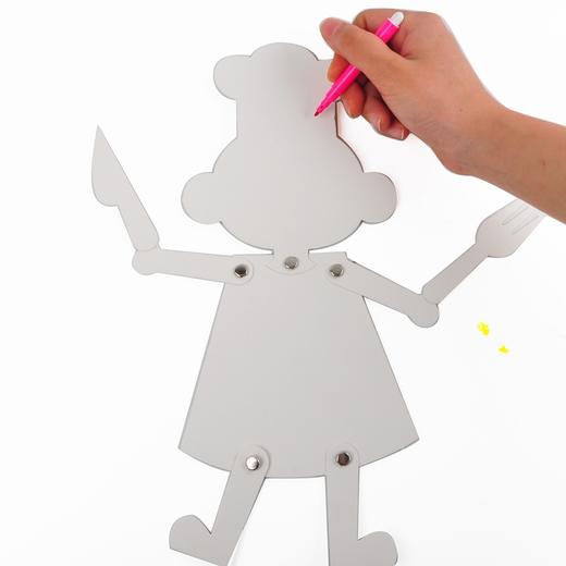 幼儿园课堂手工DIY创意美工快乐小厨师材料包 商品图8